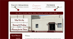 Desktop Screenshot of horberfuneralchapel.com